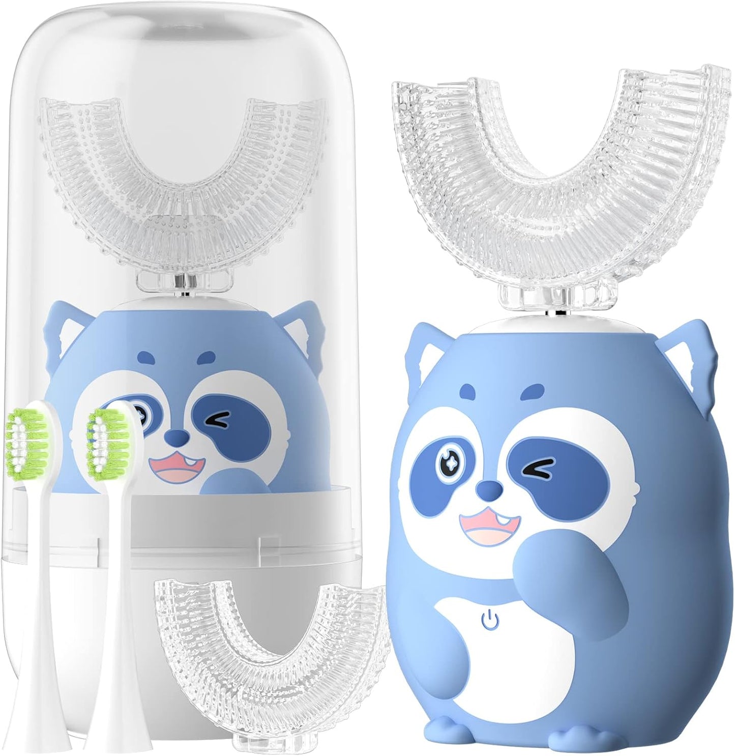 Blue Raccoon (Age 2-7) - 360 UltraSonic Electric Toothbrush