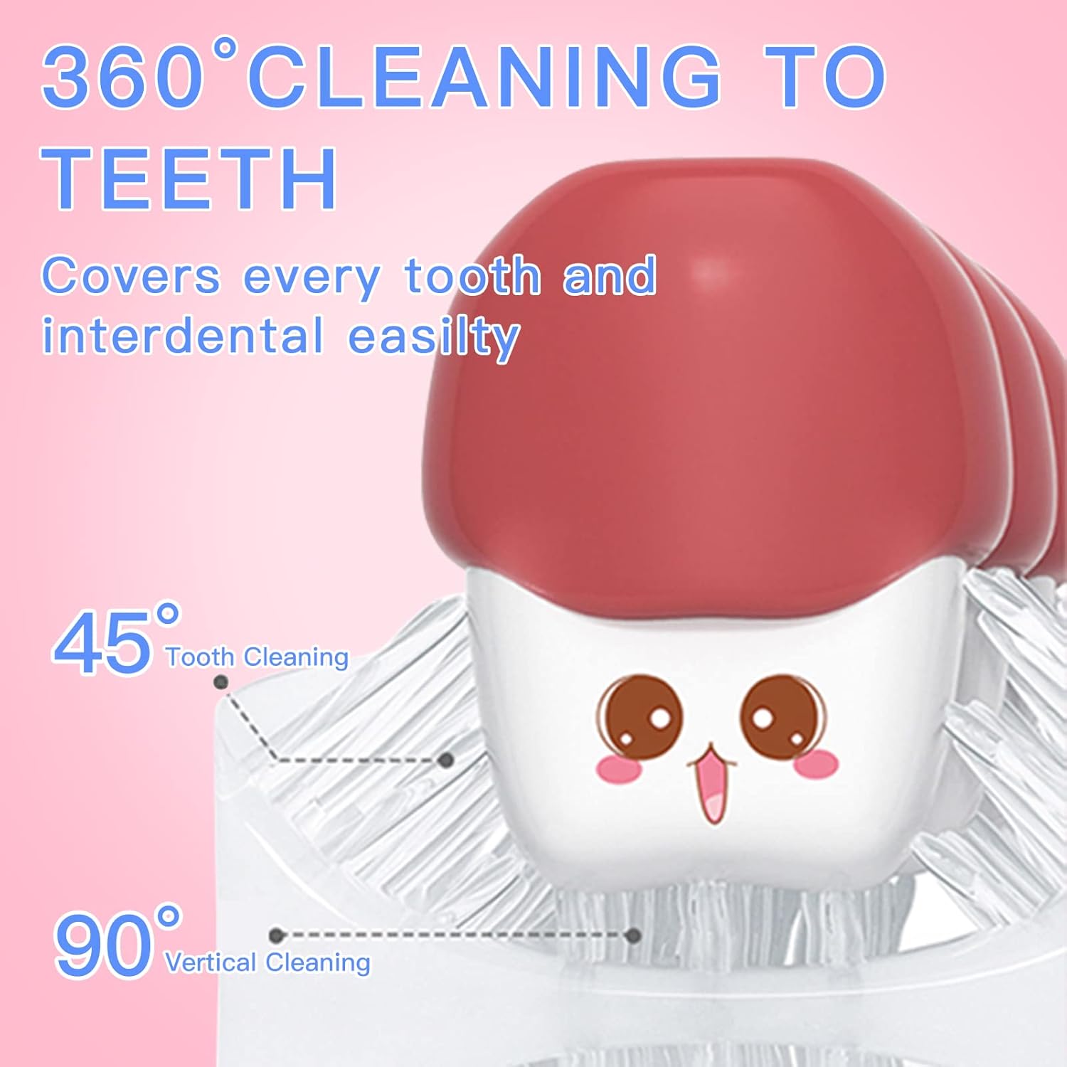  Blue Elephant (Age 2-7) - 360 UltraSonic Electric Toothbrush