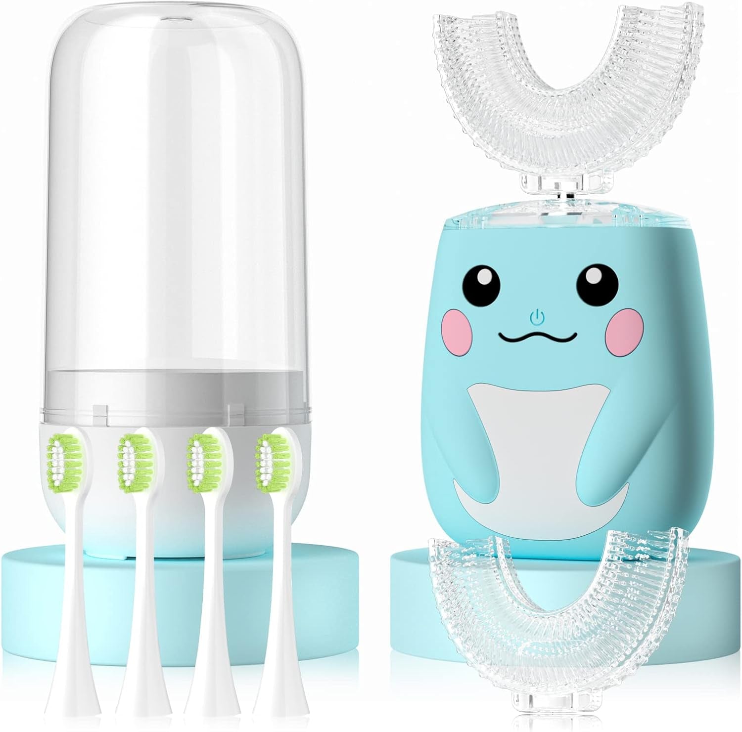 Dolphin/Shark (Age 8-14) - 360 UltraSonic Electric Toothbrush